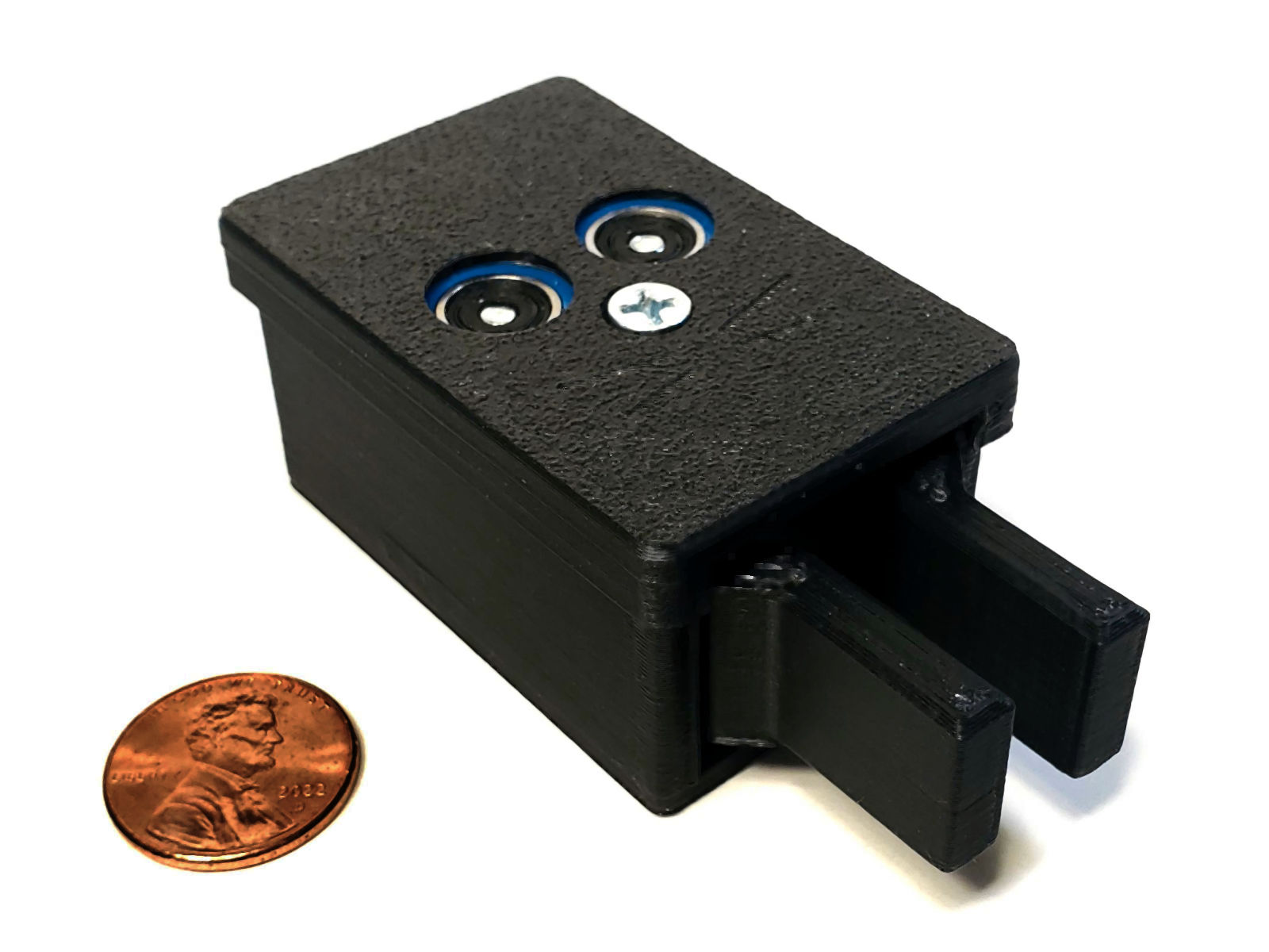 paddle next to a penny